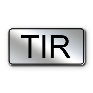 Знак &laquo;Вид ТЗ&raquo; (7.5.9 згідно з ДСТУ 4100:2021) RS7059-1-03 фото