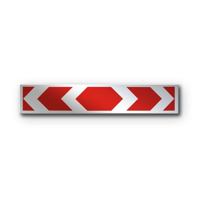 Знак «Напрямок повороту» (1.4.3 згідно з ДСТУ 4100:2021) RS1043-1-03 фото