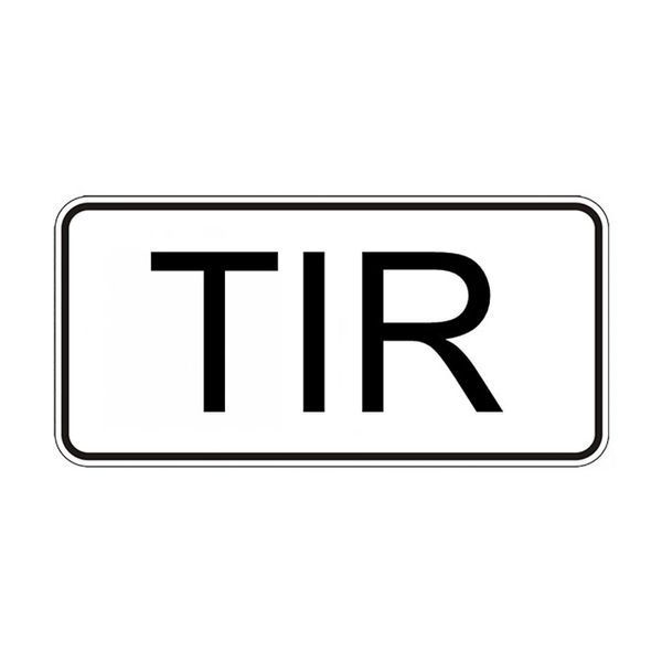 Знак &laquo;Вид ТЗ&raquo; (7.5.9 згідно з ДСТУ 4100:2021) RS7059-1-03 фото