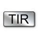 Знак &laquo;Вид ТЗ&raquo; (7.5.9 згідно з ДСТУ 4100:2021) RS7059-1-03 фото 1