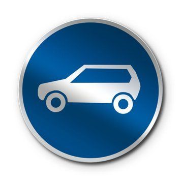 Знак &laquo;Рух легкових автомобілів&raquo; (4.11 згідно з ДСТУ 4100:2021) RS4110-3-03 фото