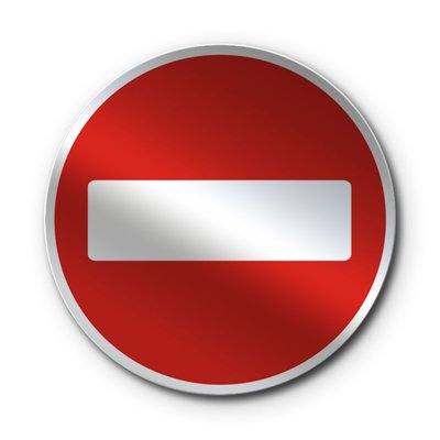 Знак «В'їзд заборонено» (3.21 згідно з ДСТУ 4100:2021) RS3210-1-03 фото