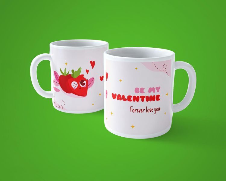 Чашка be my valentine / forever love you 98262809 фото Чашка be my valentine / forever love you 98262809 фото