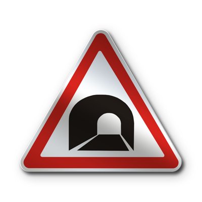 Знак «Тунель» (1.9 згідно з ДСТУ 4100:2021) RS1090-1-03 фото