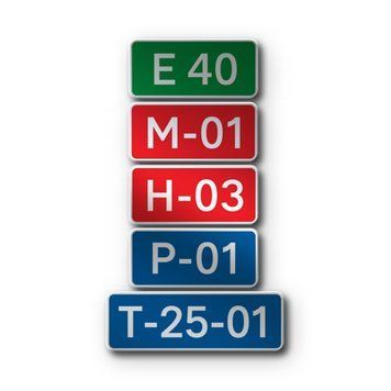 Знак &laquo;Номер маршруту (дороги)&raquo; (5.66 згідно з ДСТУ 4100:2021) RS5660-0-03 фото
