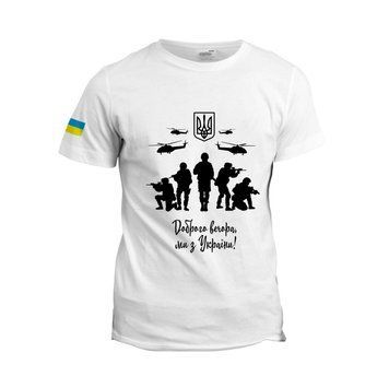 Футболка чоловіча BingoSmart "ЗСУ" L Біла 50811856 фото